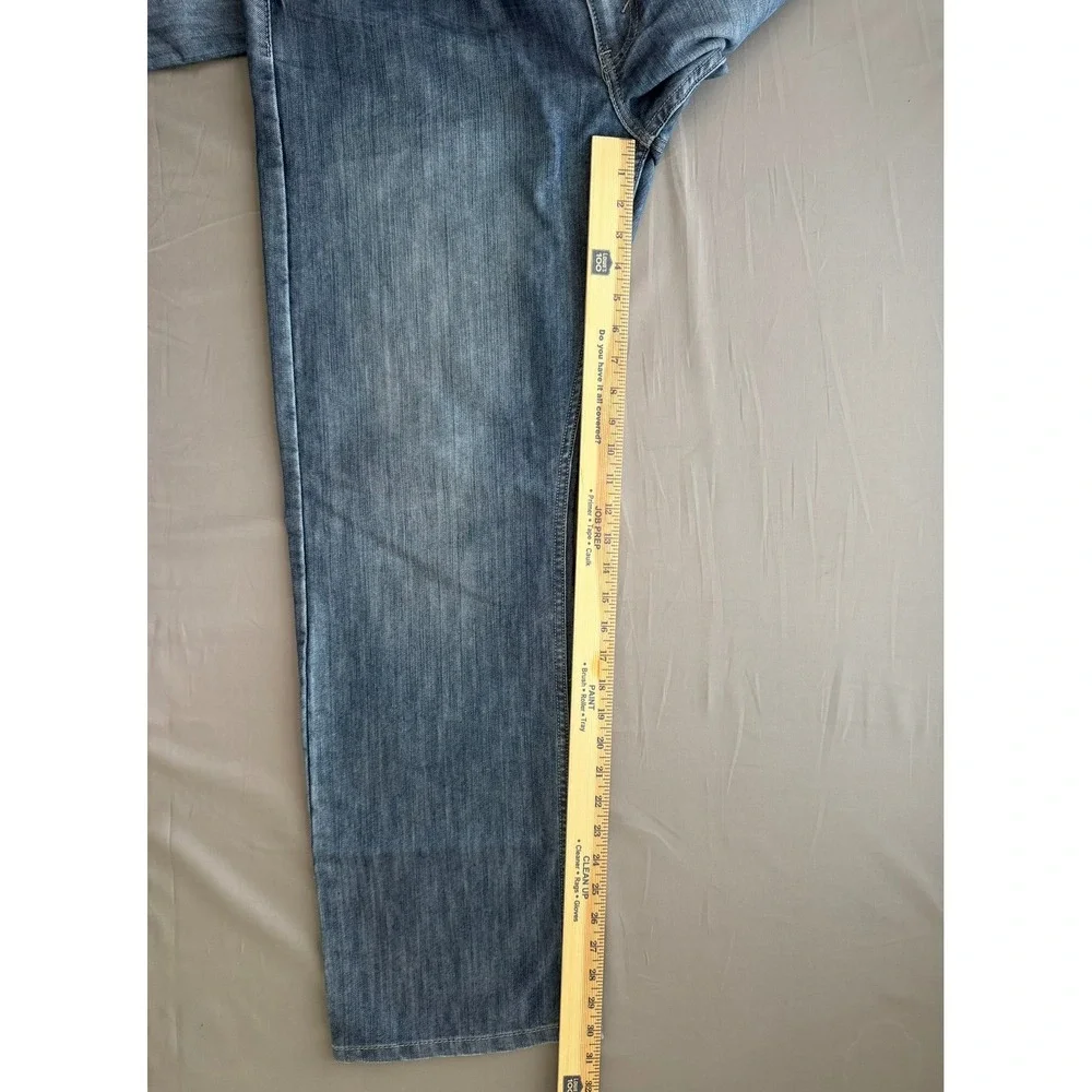 Levis 514 Straight Fit Jeans Mens 36x32 Blue Denim Medium Wash Pants
